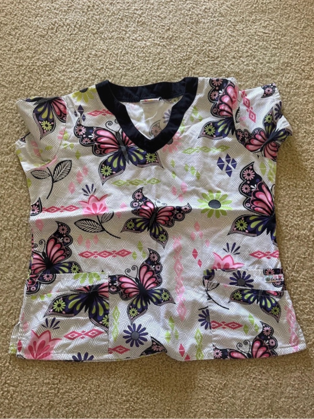 Women scrub top